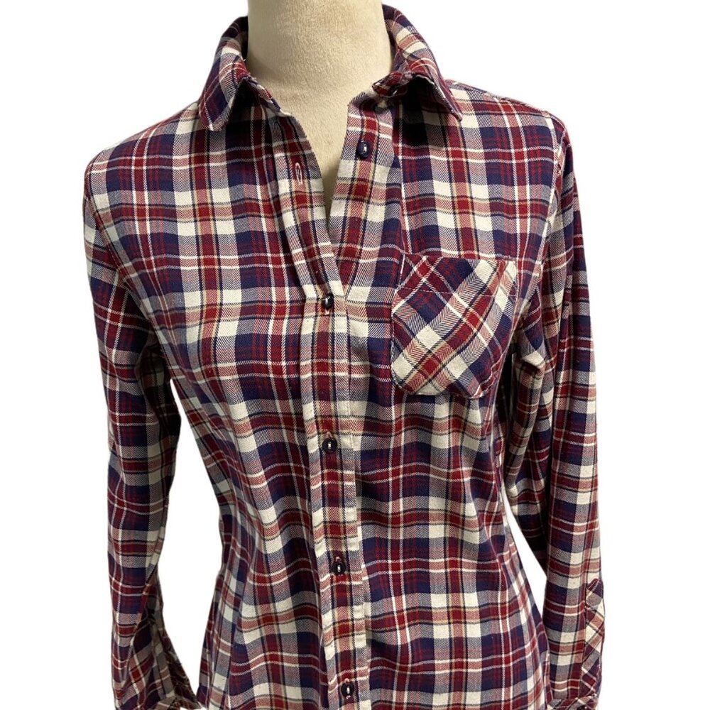 Merrell Flannel Shirt - Stampede-Ready Staple! Size S